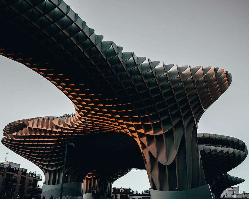 Sevilla - Metropol Paraplu-ontwerp maakt indruk legpuzzel online