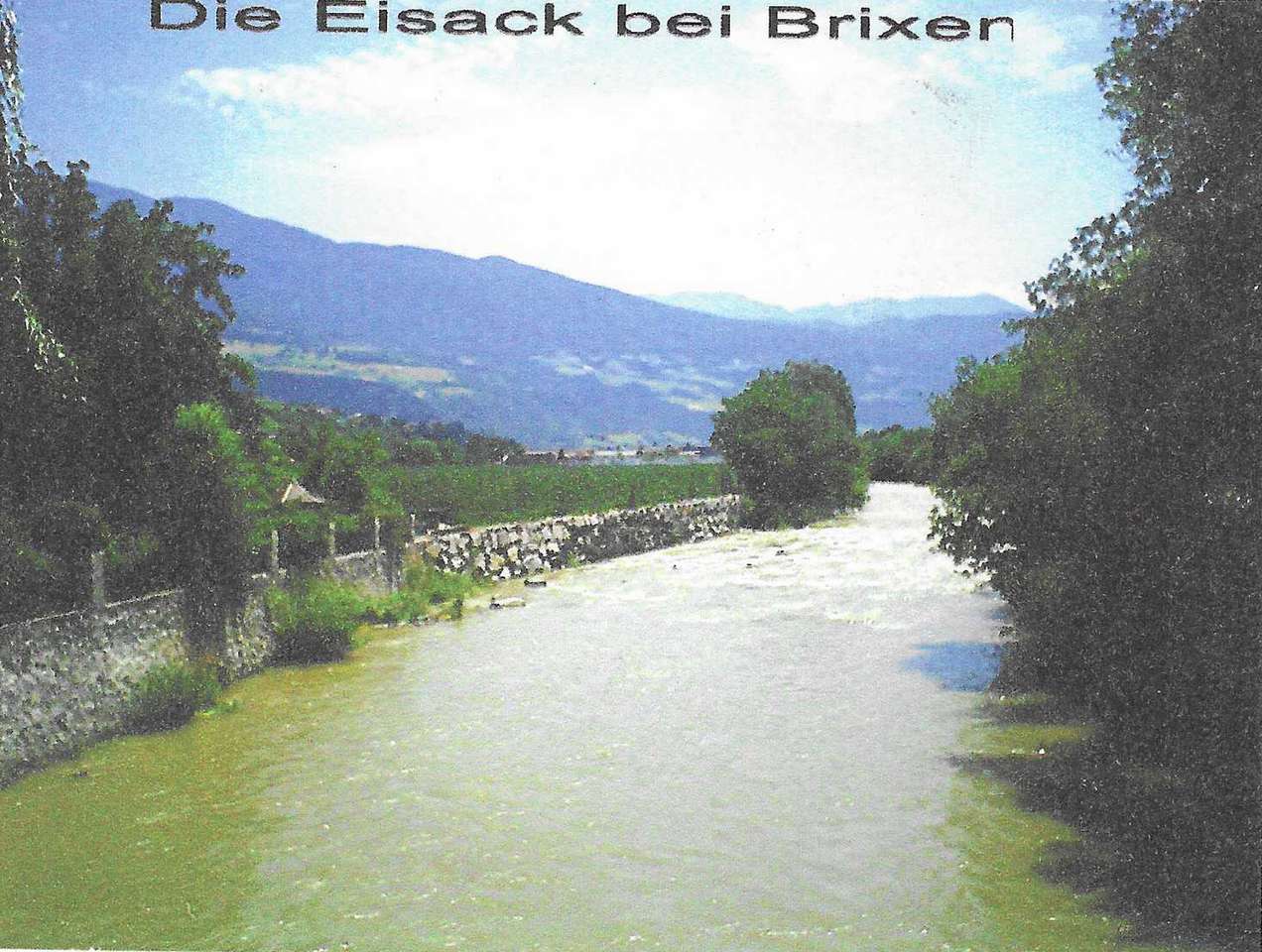 Eisack cerca de Brixen rompecabezas en línea