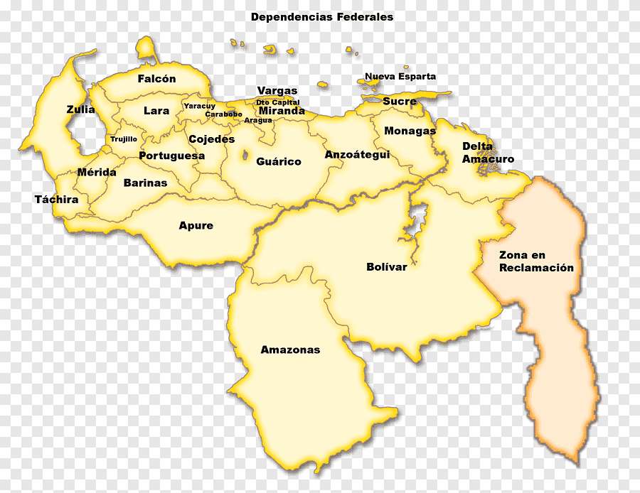 Mapa de Venezuela rompecabezas en línea