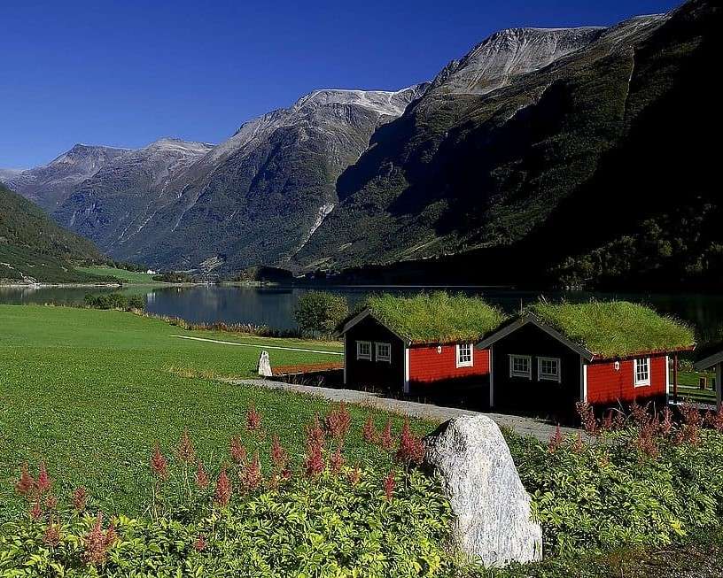 Národní park ve Skandinávii online puzzle