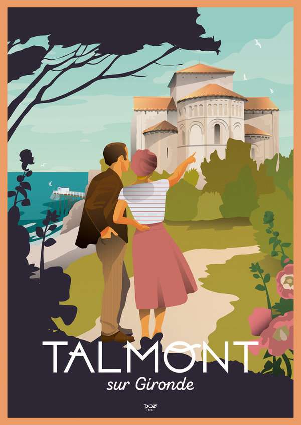 Talmont-sur-Gironde pussel på nätet