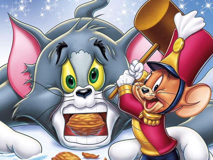 Tom och Jerry-Hoppsan stackars Tom pussel på nätet