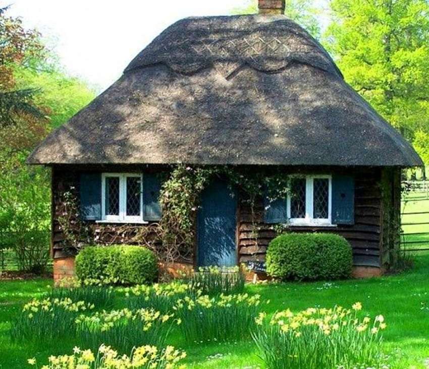 Charming cottage like from a fairy tale jigsaw puzzle online
