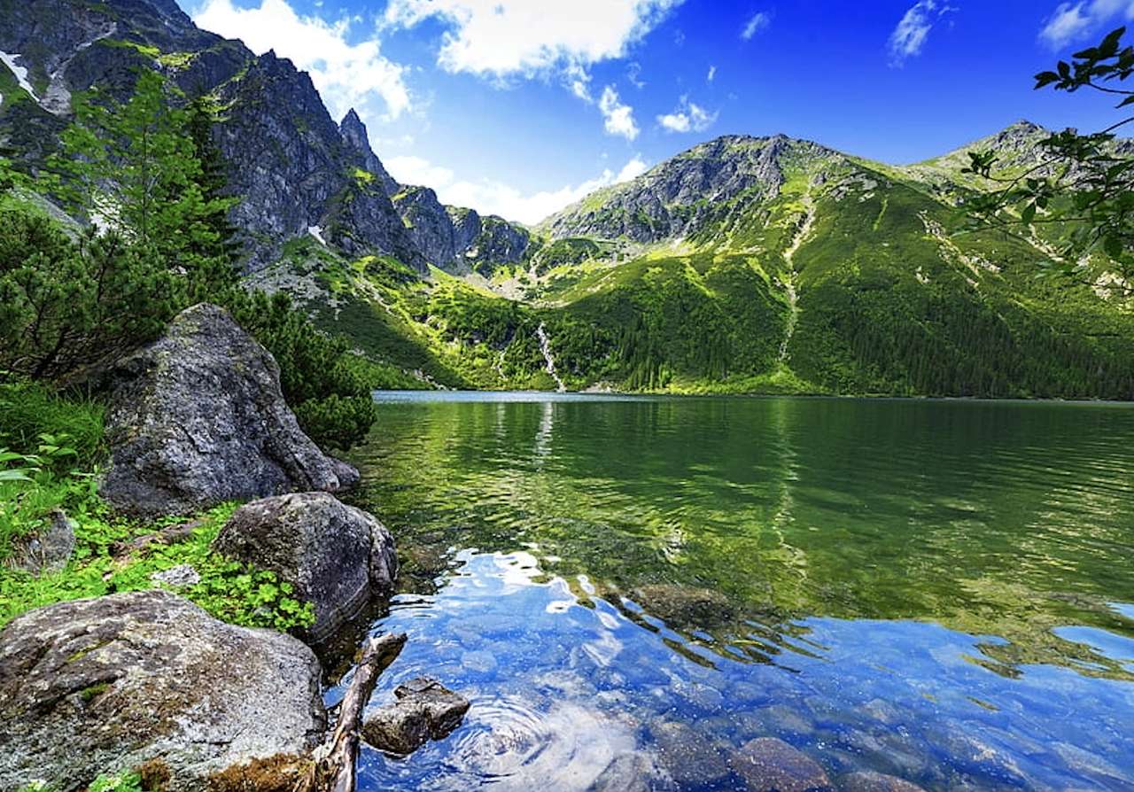 Les Tatras - la beauté idyllique de la tranquillité ravit puzzle en ligne