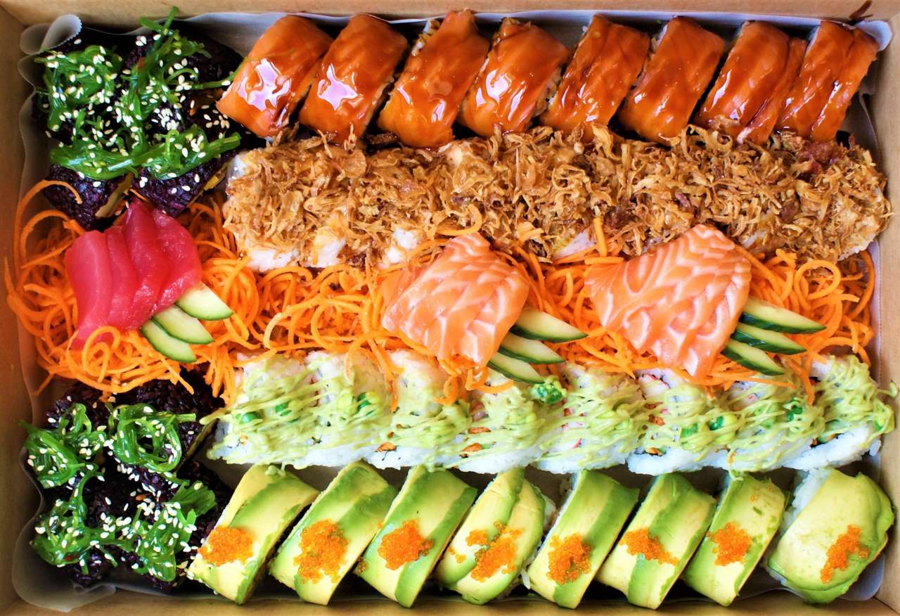 plato de sashimi rompecabezas en línea