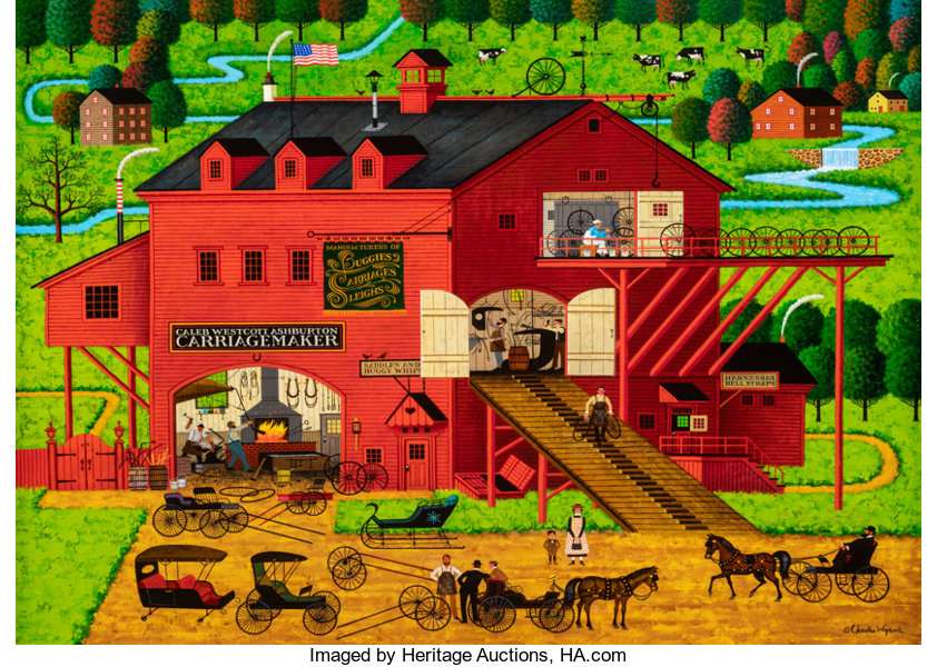 Caleb's Buggy Barn puzzle online
