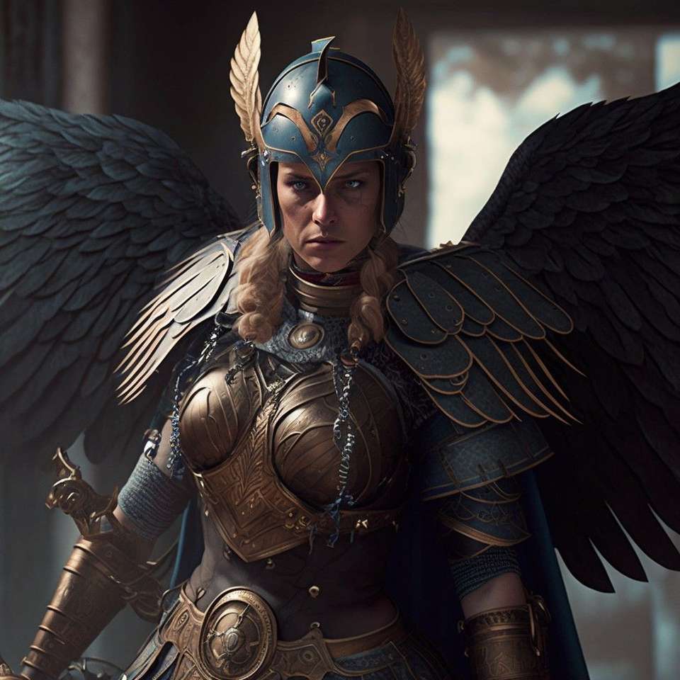 valkyrie warrior of the gods jigsaw puzzle online