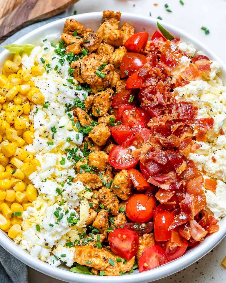 Chicken Cobb saláta online puzzle