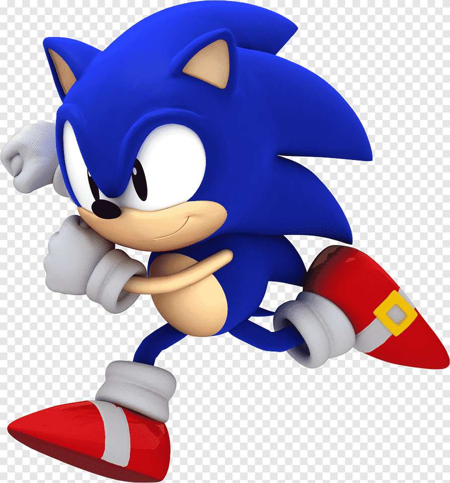 sonic running 36 elements jigsaw puzzle online