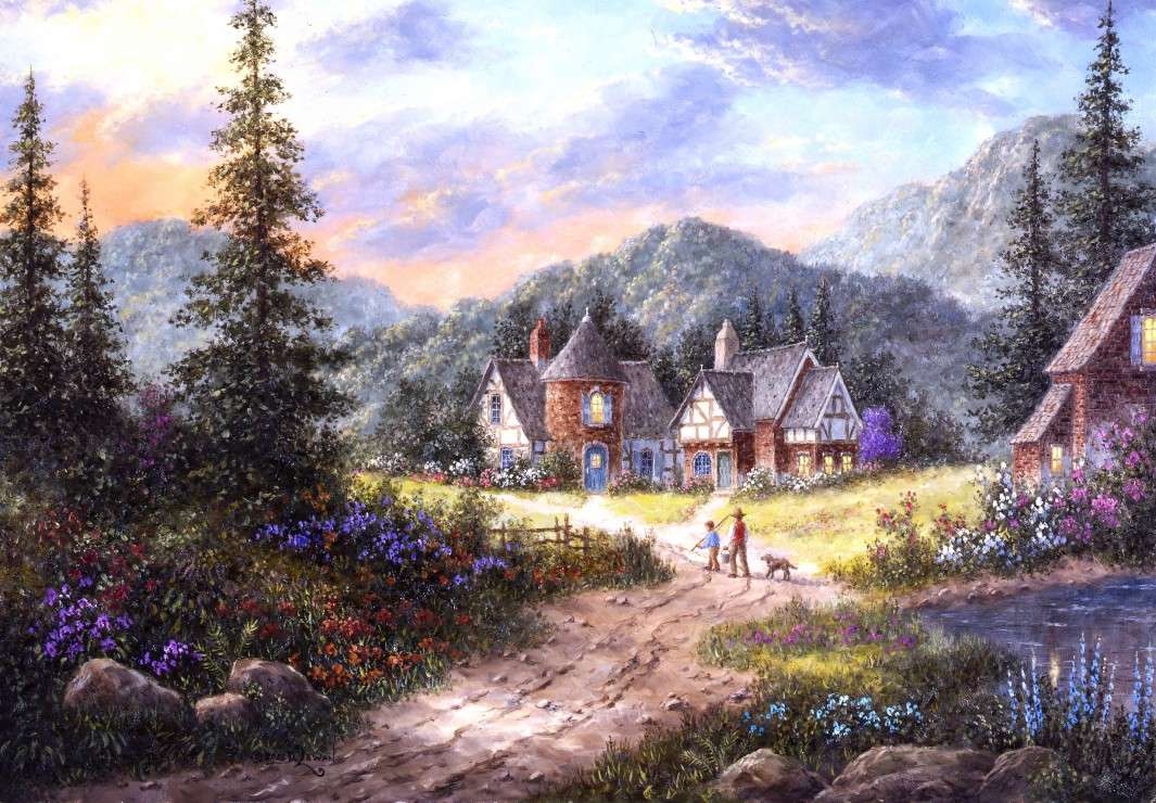 Country Village online puzzle