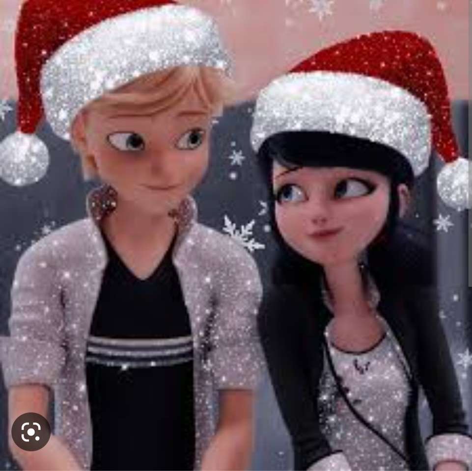 Marinette and Adrien online puzzle