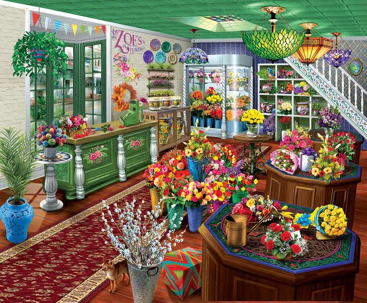 Zoes flower shop online puzzle