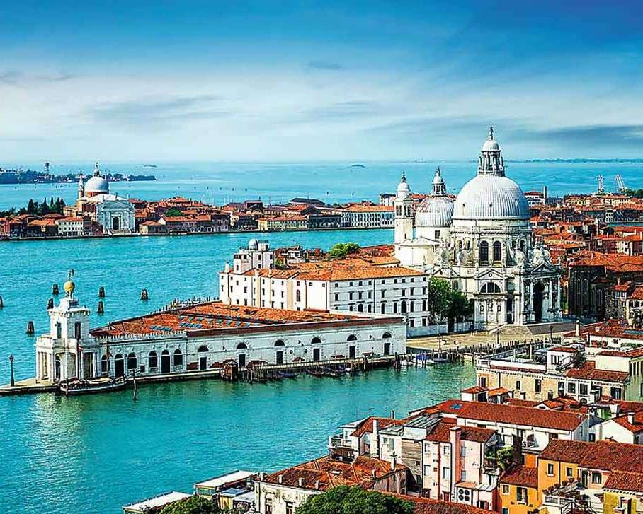 Panorama van Venetië legpuzzel online
