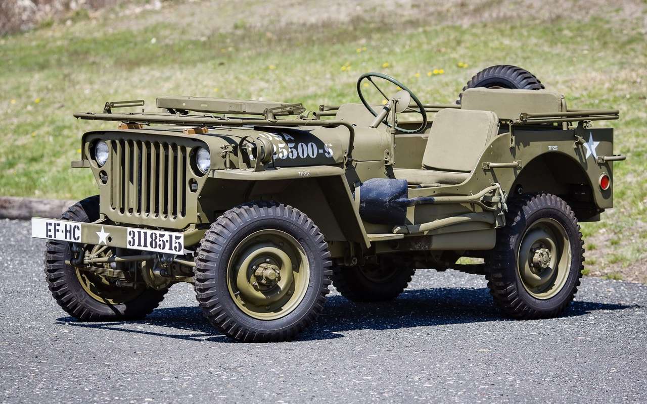 Jeep Willys puzzle online