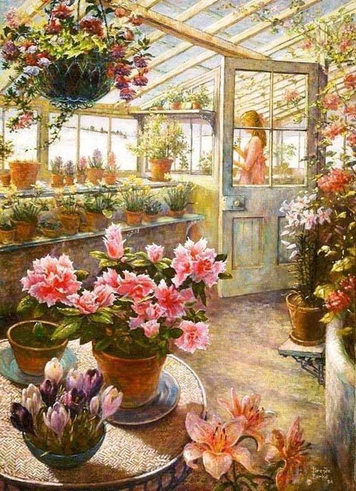 greenhouse flowers jigsaw puzzle online