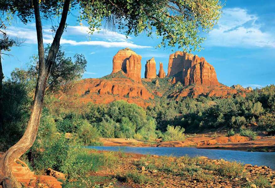 Mening van Sedona in Arizona legpuzzel online