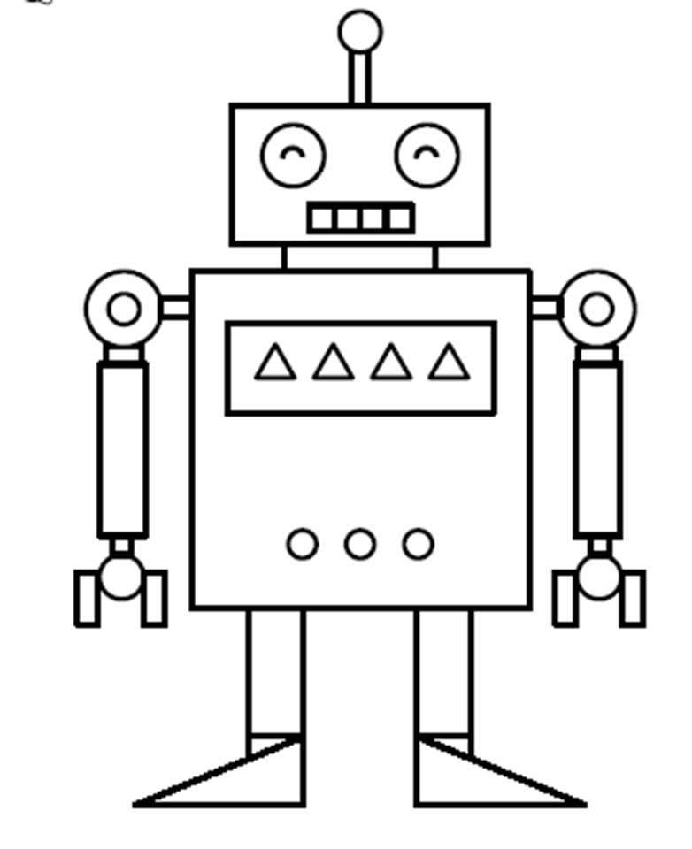 Simon de robot online puzzel