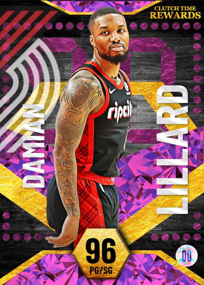 Carte Damien Lillard 2k puzzle en ligne