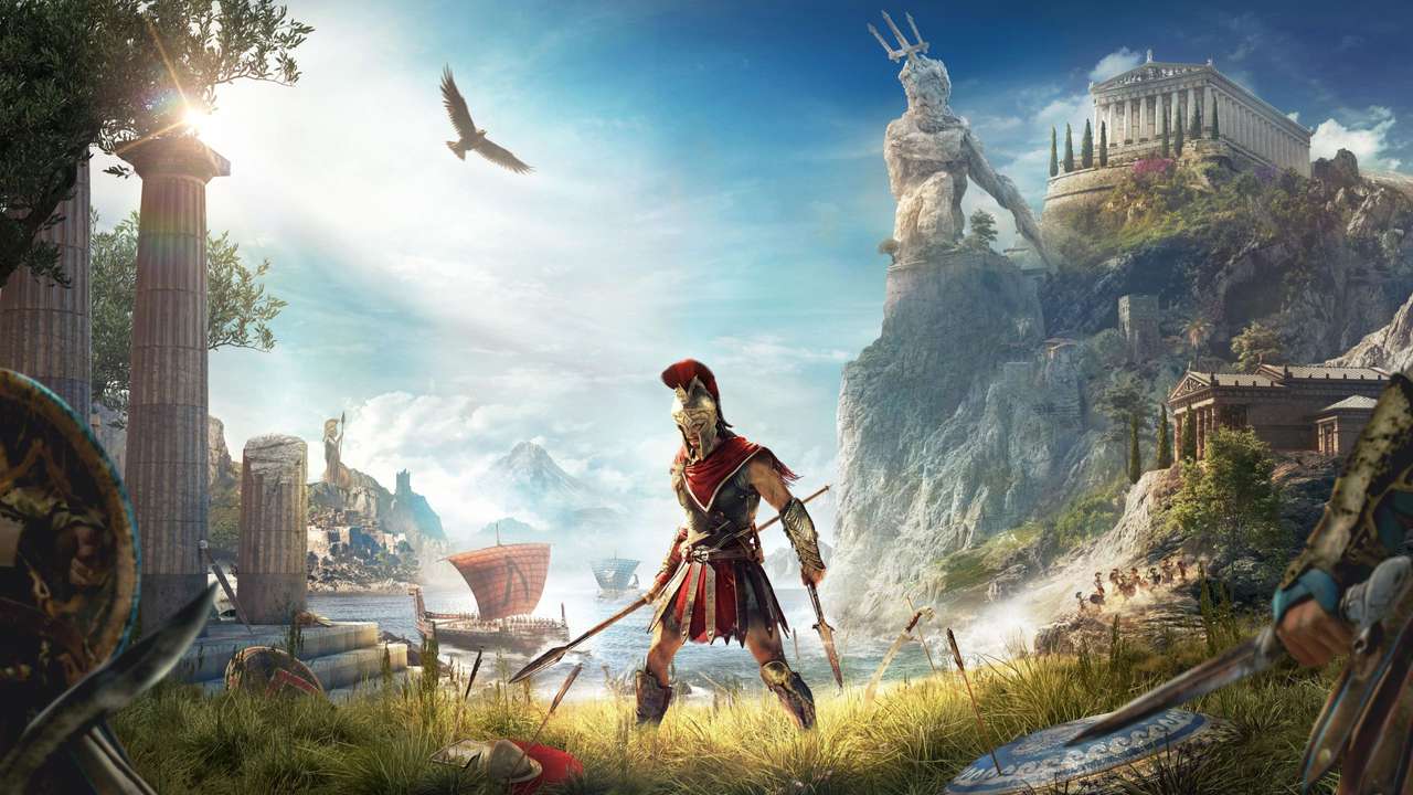 Assassins Creed Griekenland online puzzel