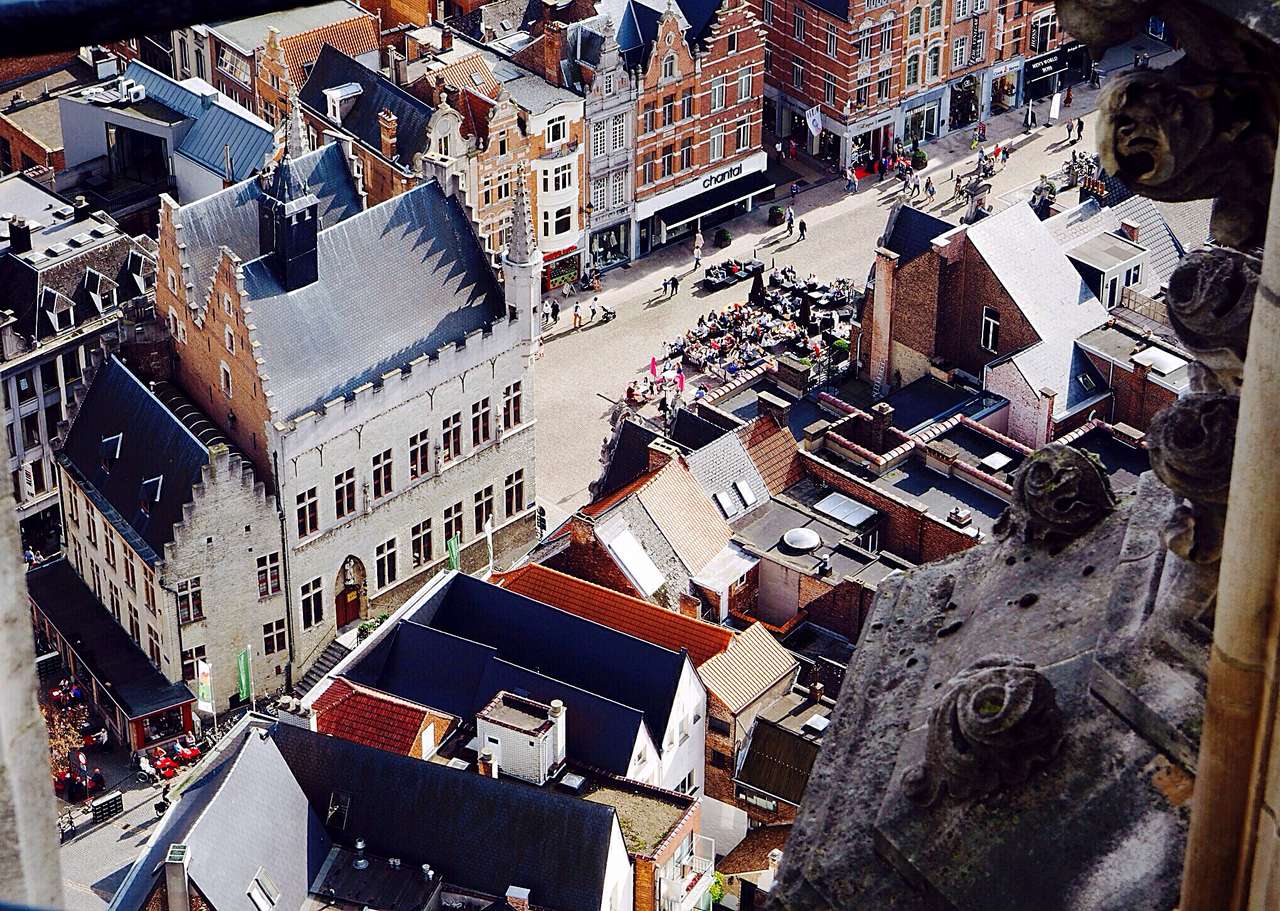 Belgien von oben Puzzlespiel online