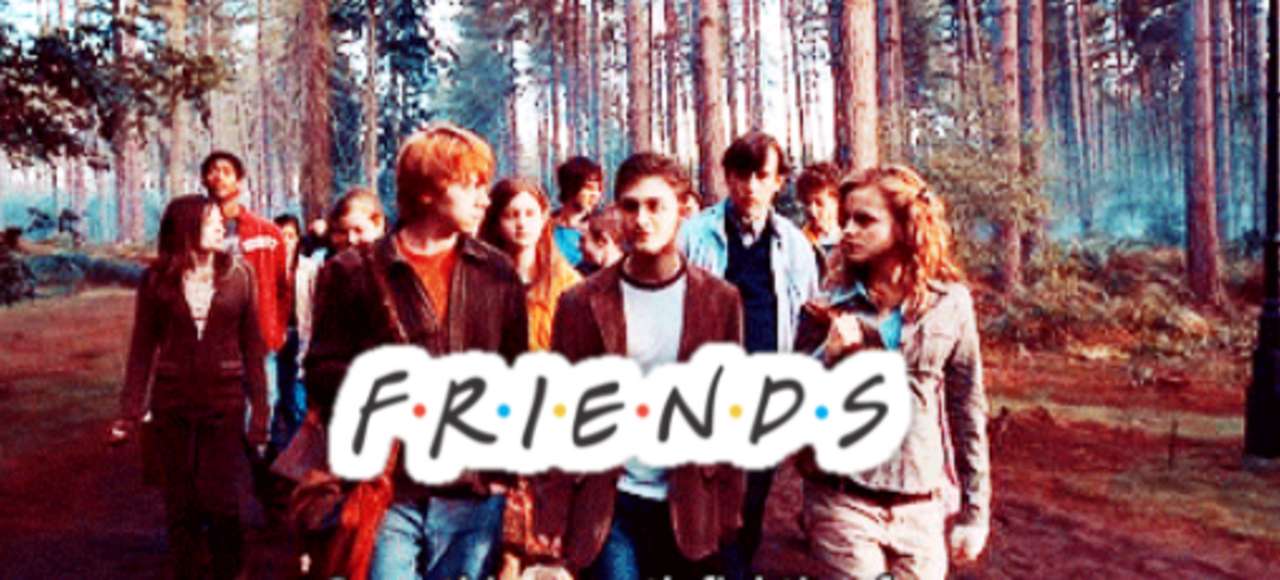 Harry Potter Friends online puzzle