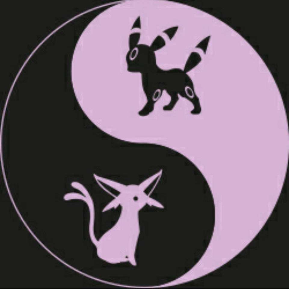Umbreon a Espeon Yin Yang online puzzle