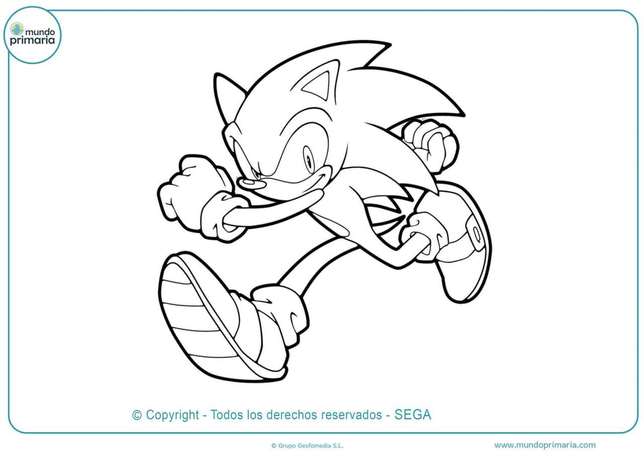 desenhos do sonic 76 –  – Desenhos para Colorir