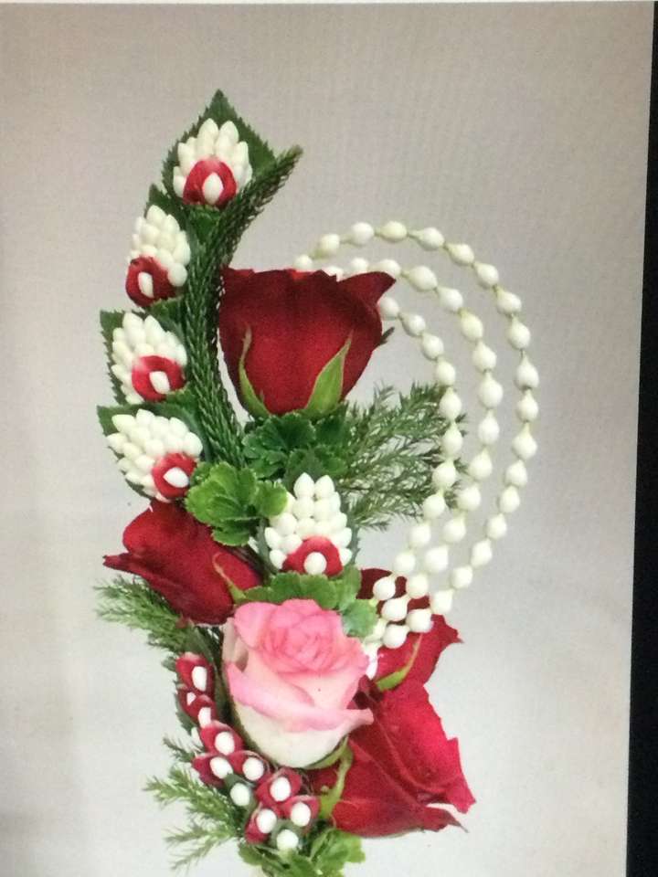 Bouquet de roses puzzle en ligne