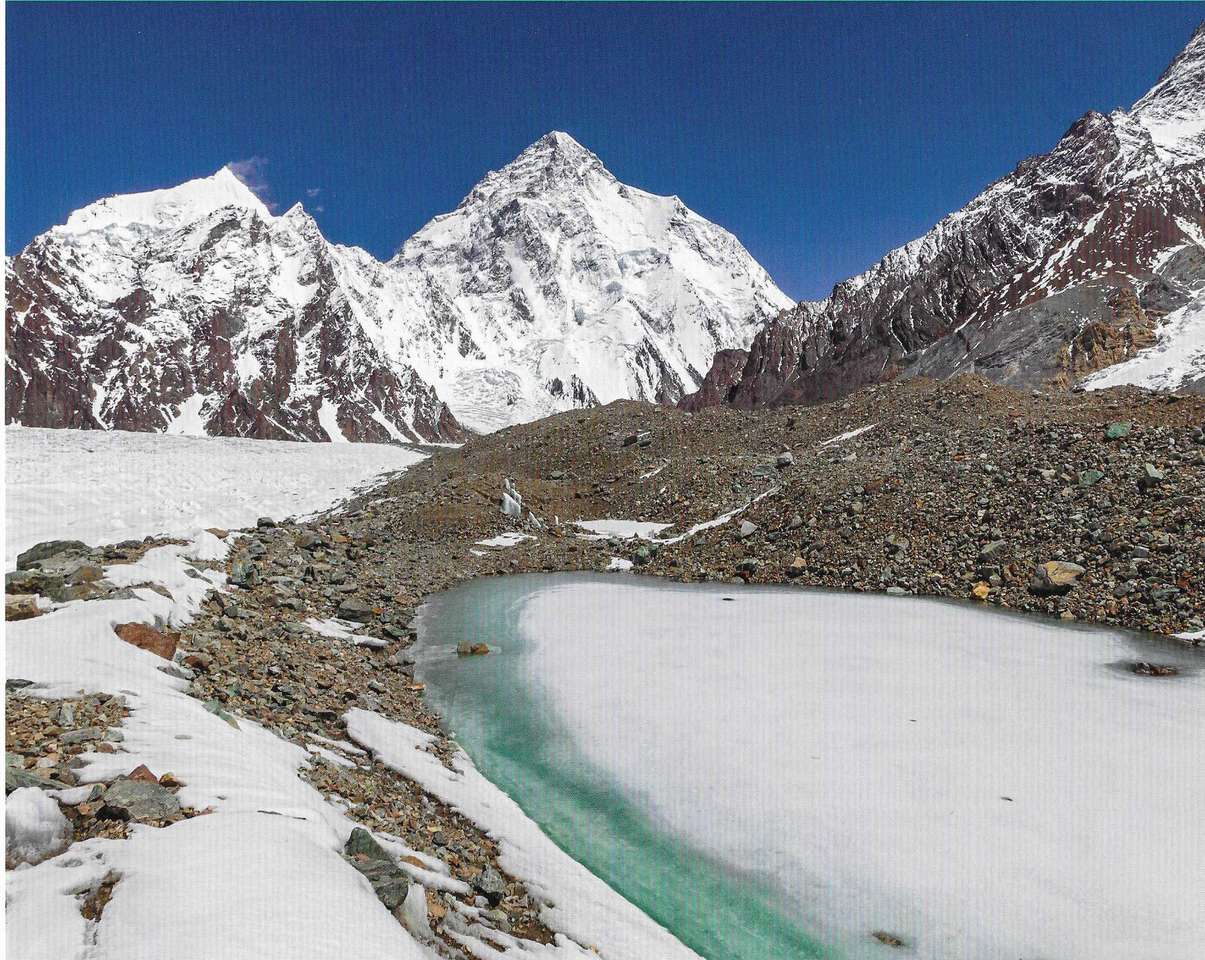 K 2 8611 м в Непале пазл онлайн