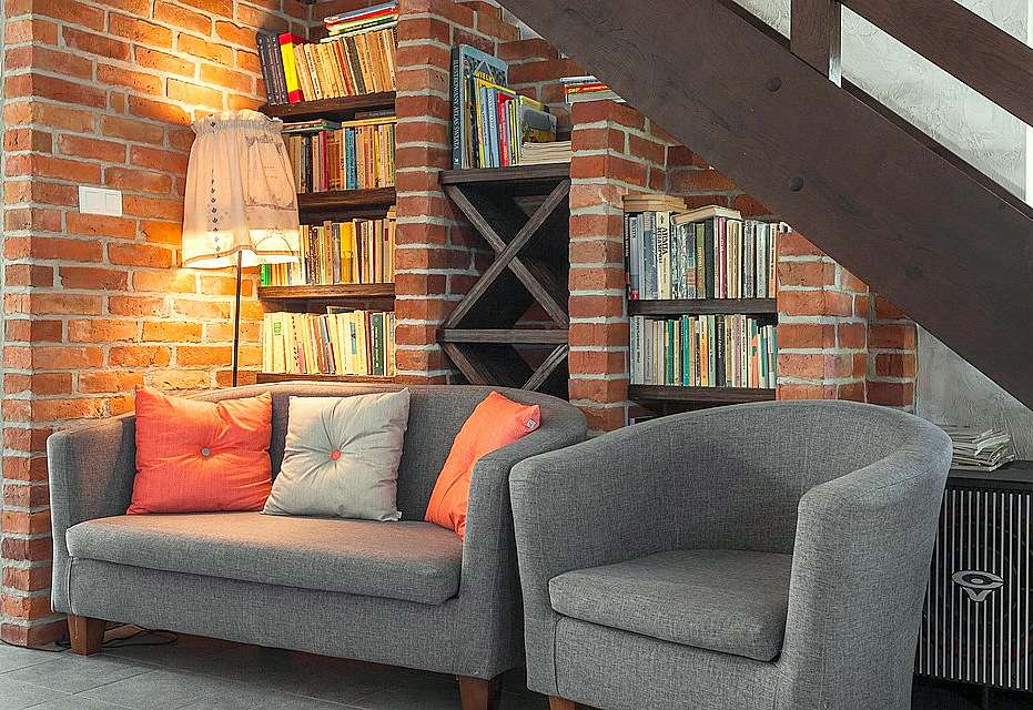 Cozy corner under the stairs jigsaw puzzle online