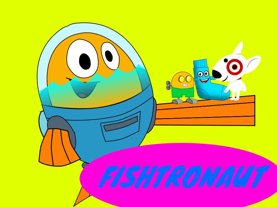 Fishtronaut Peixonauta skládačky online
