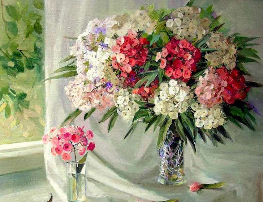 Bouquet pastello, bellissimo puzzle online