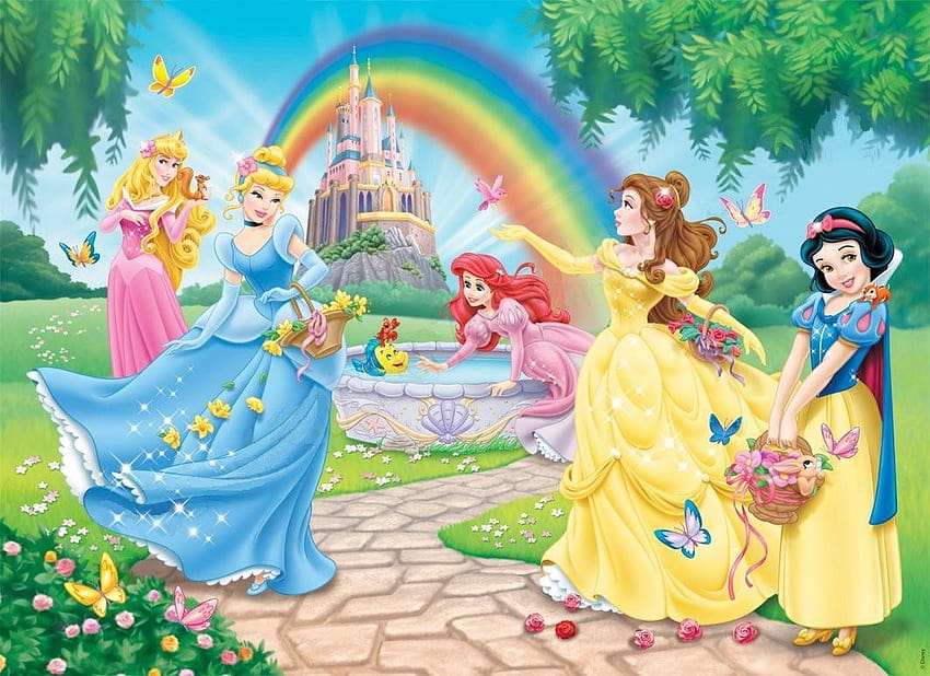 Принцеса - Ден на благодарността на принцесите онлайн пъзел