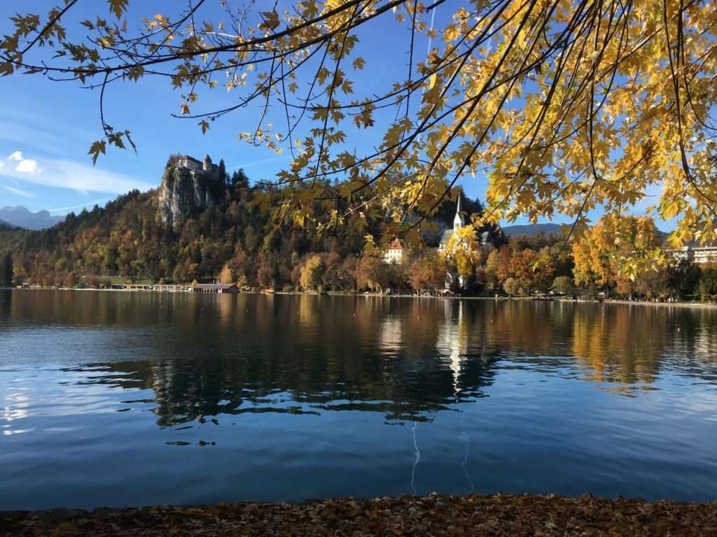 Slovenia, Landscape, Lake, Sky online puzzle