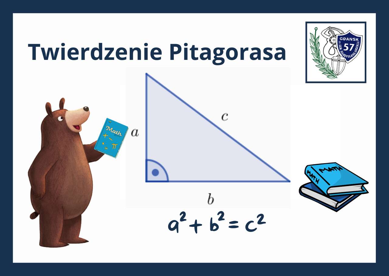 Teorema de pitágoras rompecabezas en línea