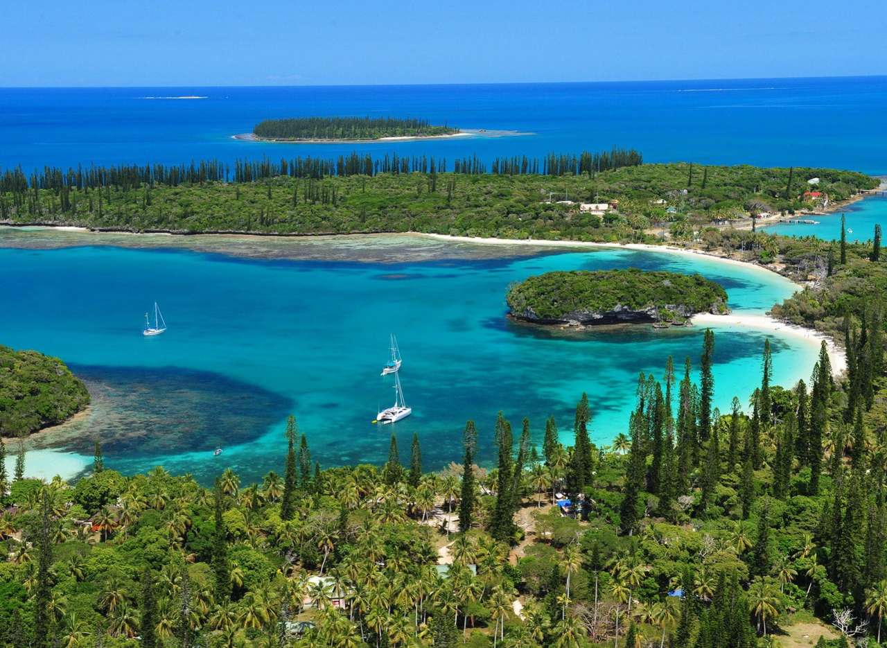 Нова Каледония Южен Пасифик, нещо красиво онлайн пъзел