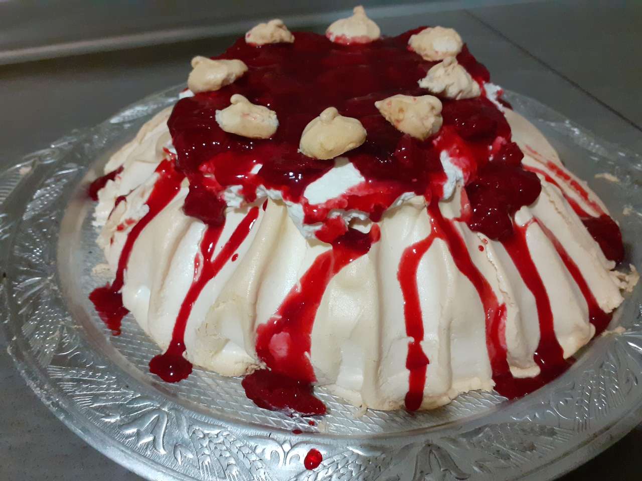 Pawlovs tårta med fruzelin Pussel online