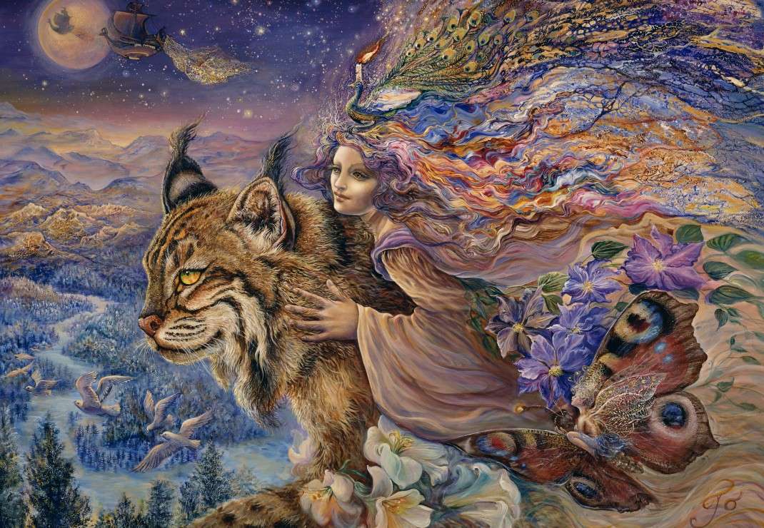 de geest van de lynx online puzzel