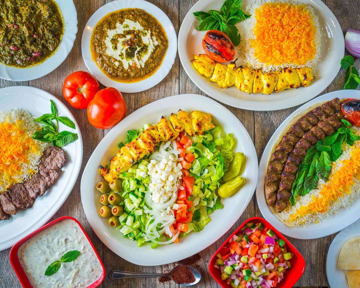 Περσικό φαγητό online παζλ