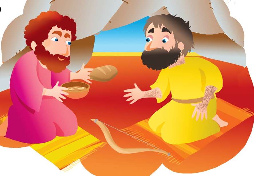 Esaü et Jacob puzzle en ligne