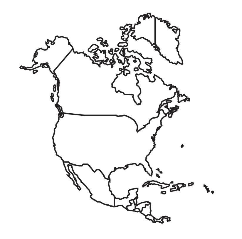 Amérique du nord puzzle en ligne