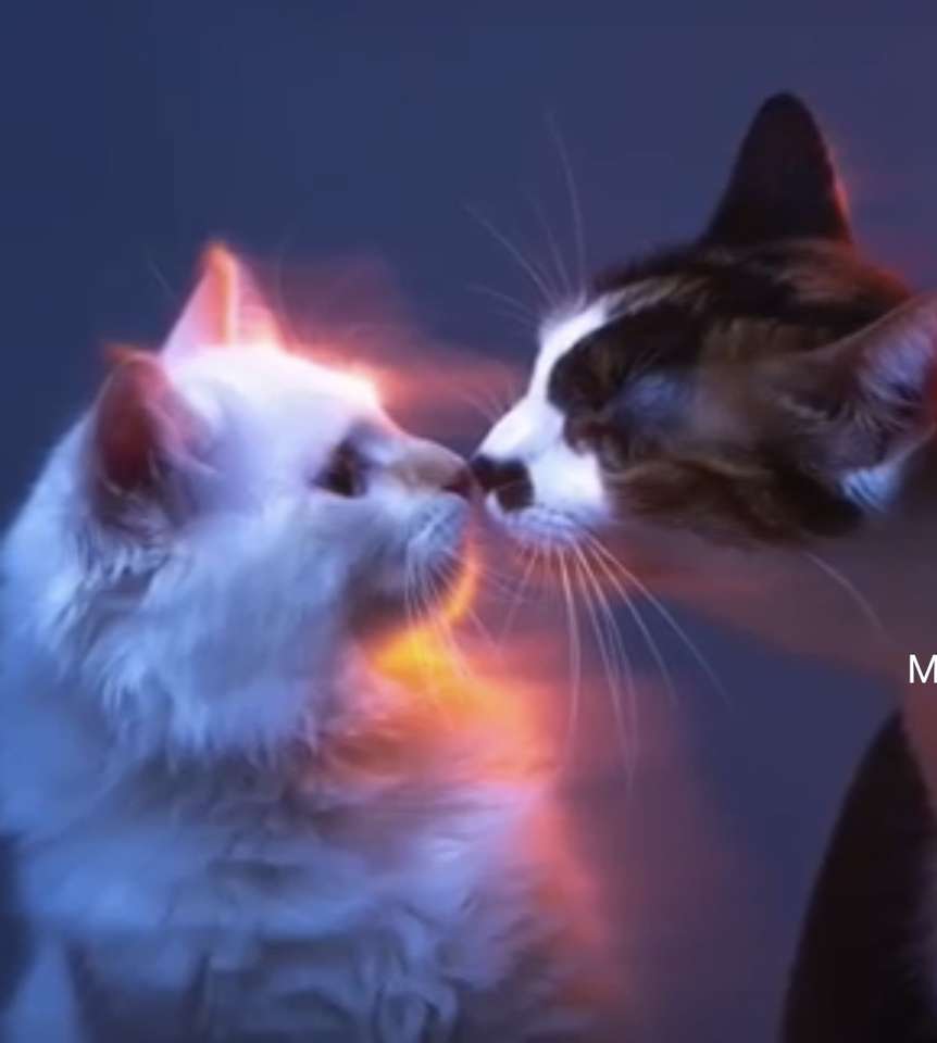 CAT par pussel på nätet