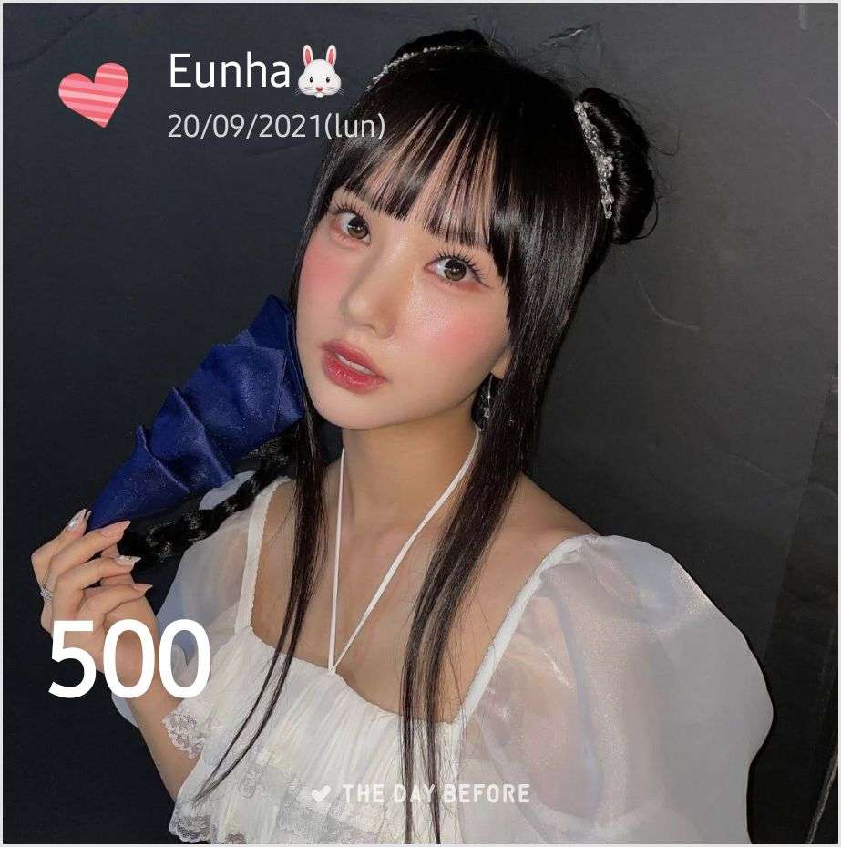500 Tage Eunha?? Online-Puzzle