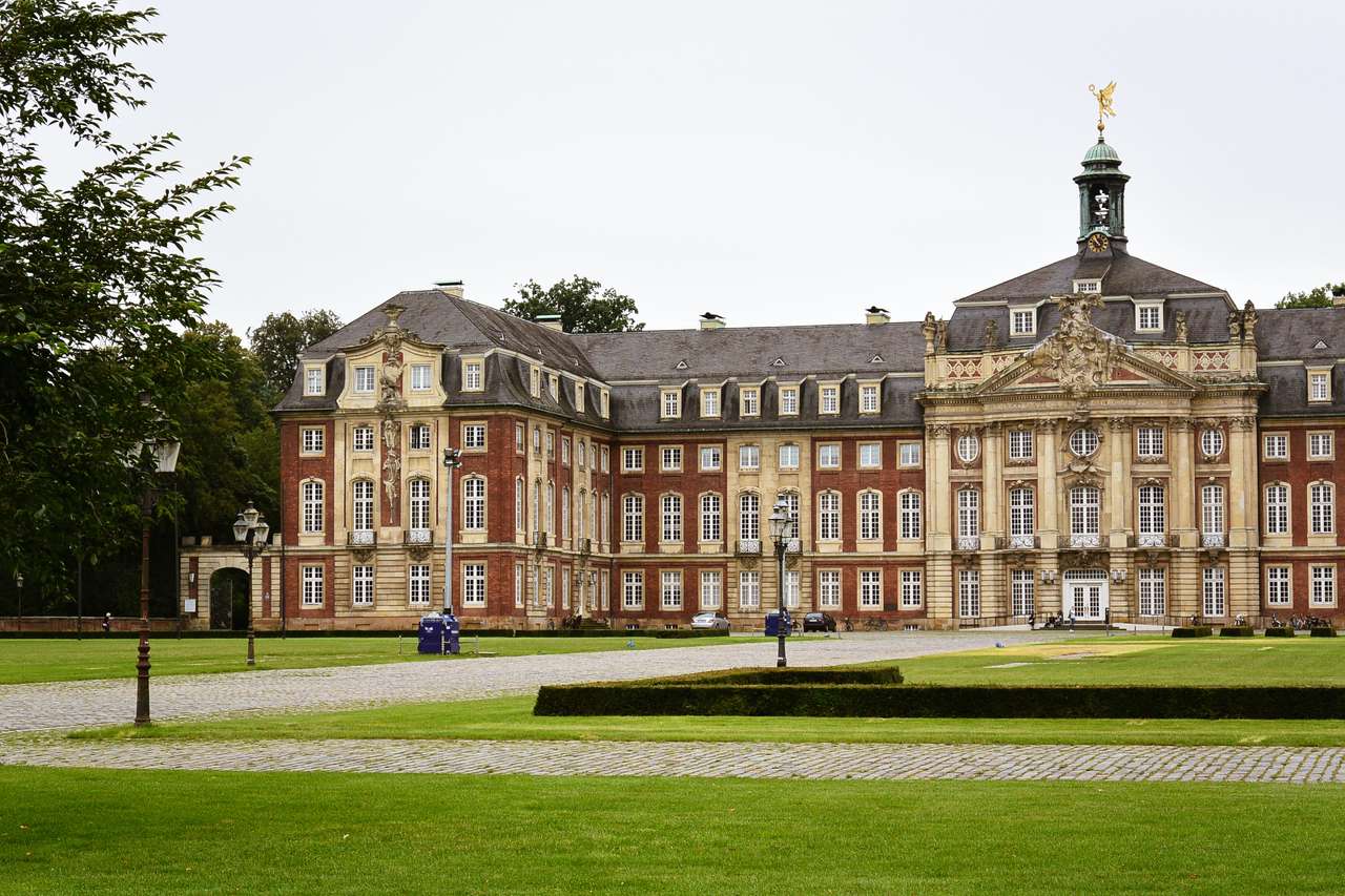 Замок Мюнстер, Германия пазл онлайн
