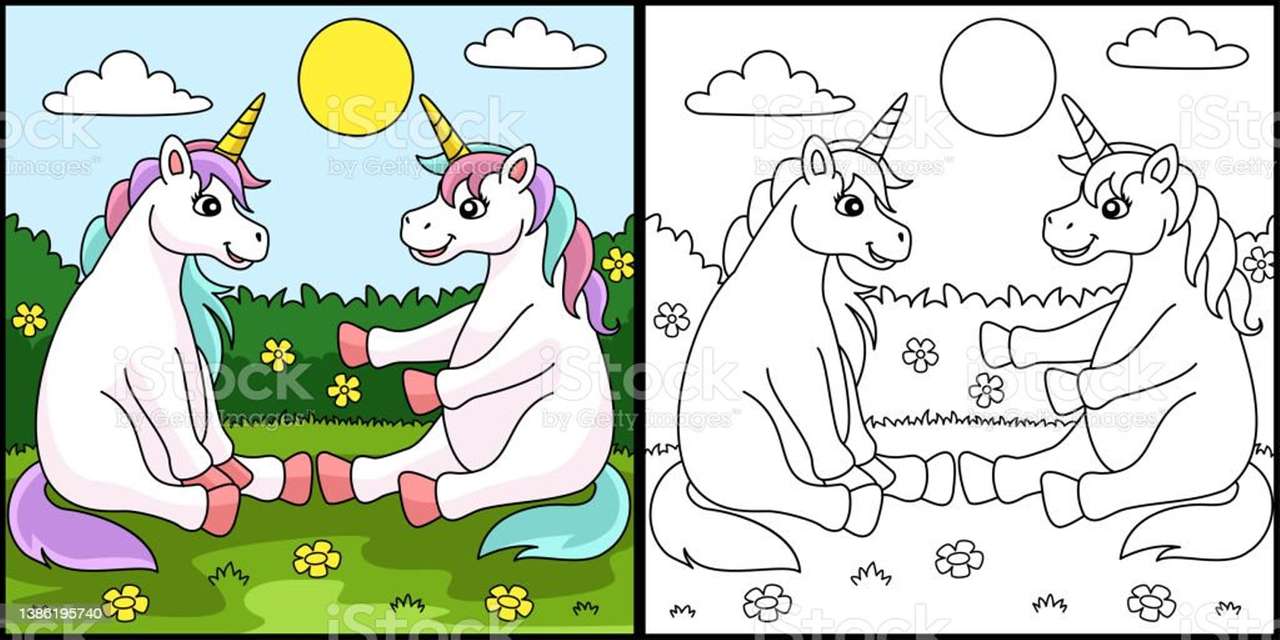 unicorns online puzzle