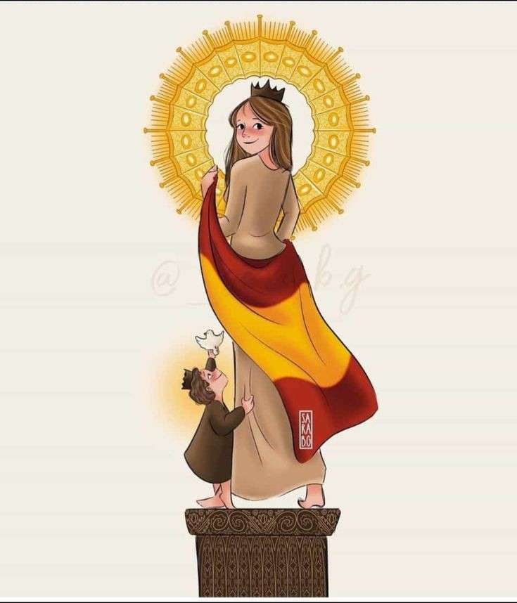 Богородица от Испания онлайн пъзел