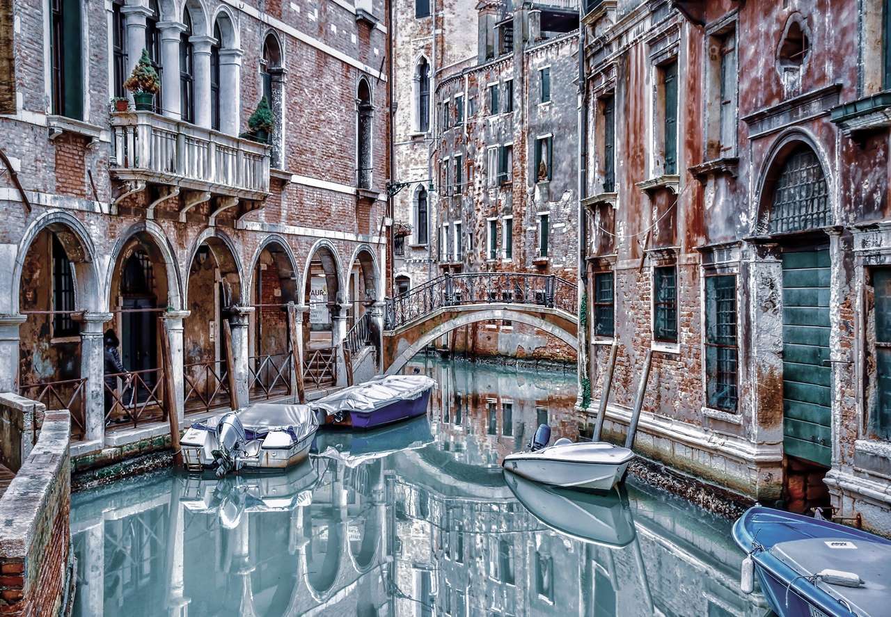 Em algum lugar de Veneza. quebra-cabeças online
