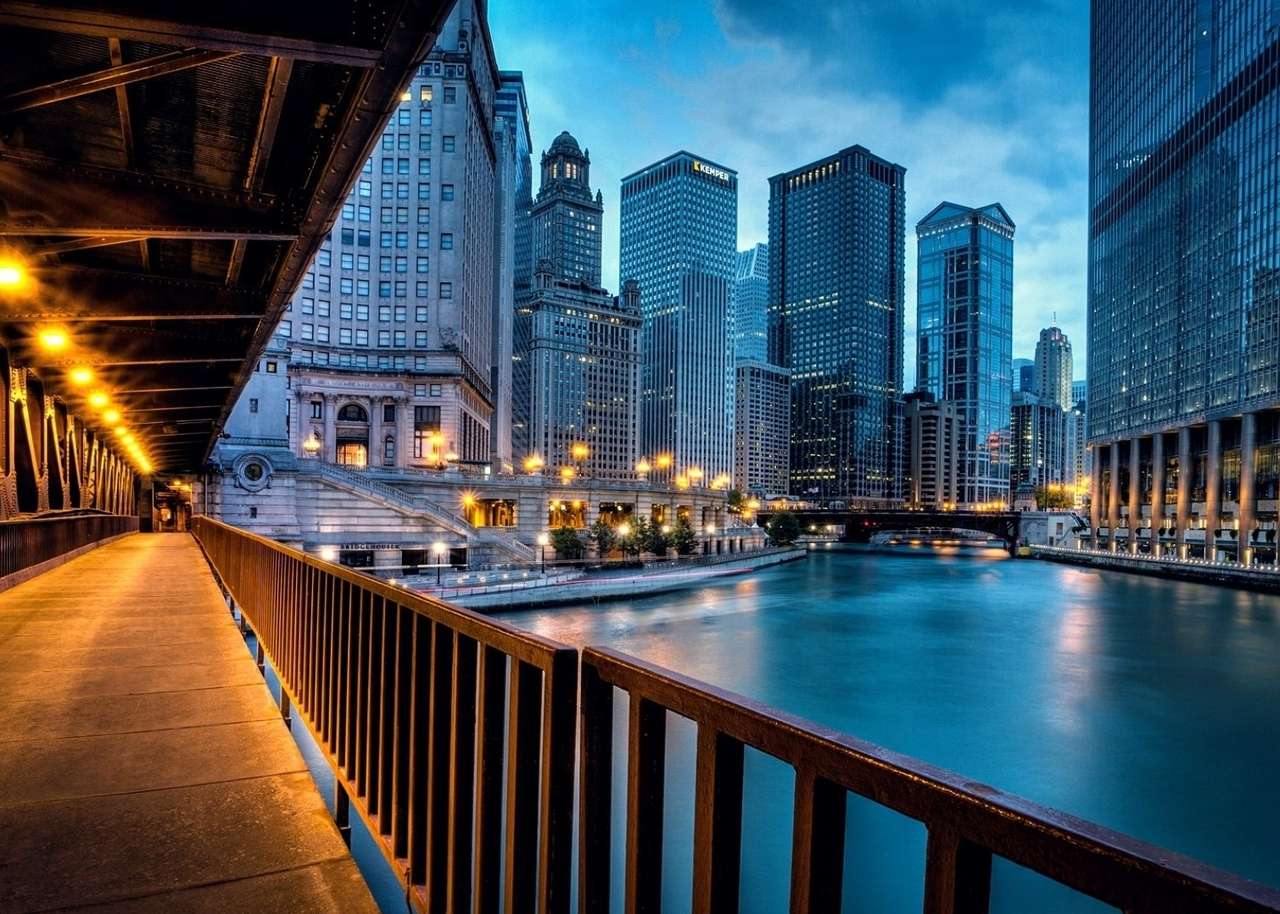 Чикаго в САЩ онлайн пъзел