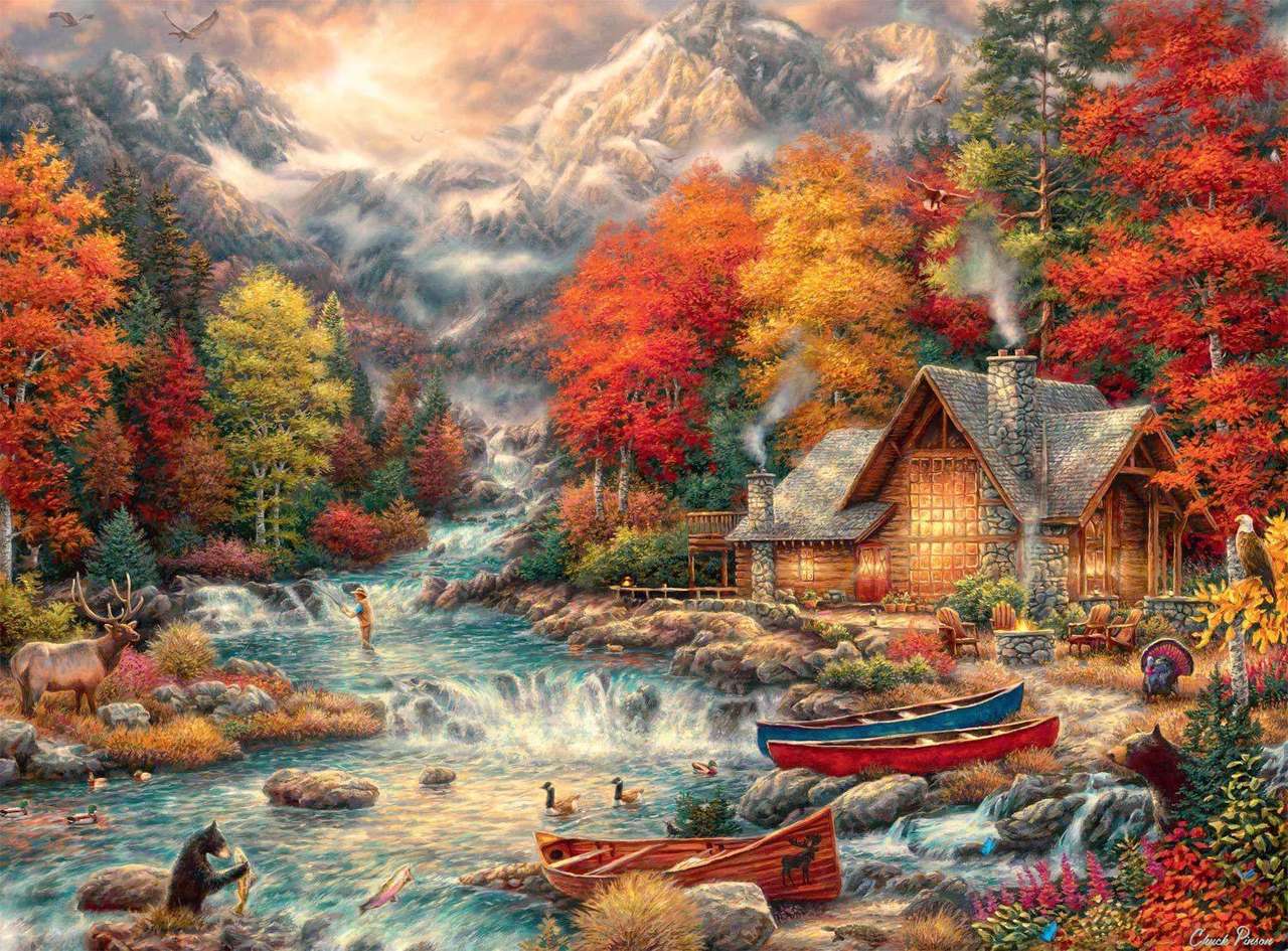 Trésors et beauté de la nature en automne :) puzzle en ligne
