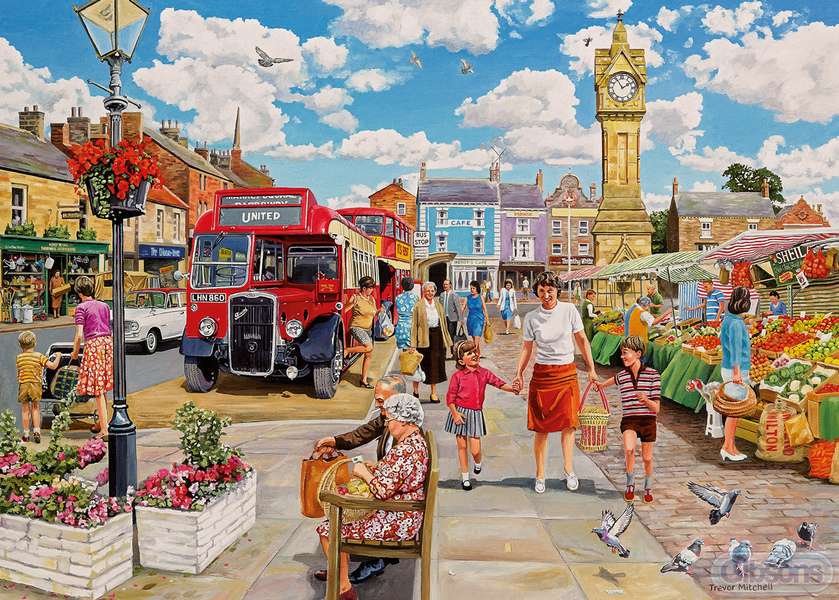 strolling through the city jigsaw puzzle online